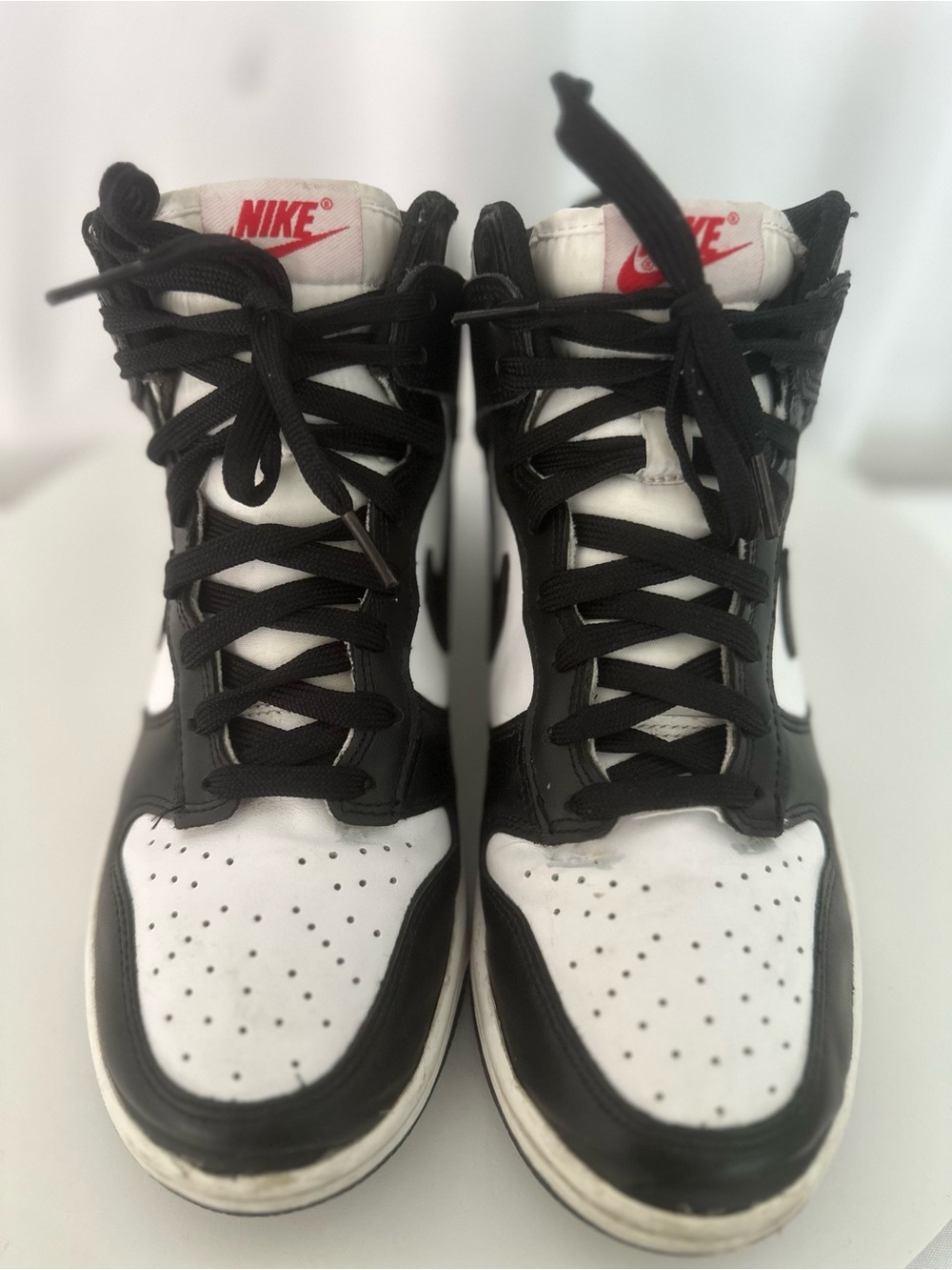 Nike Dunk High Panda Black White Sneakers Women’s Size 8.5 (SH114)